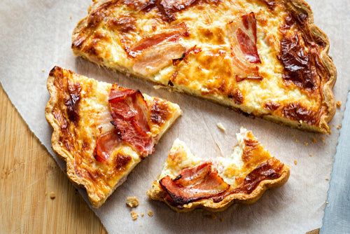 All Beef Breakfast Bacon, Eggs & Cheese Quiche - New