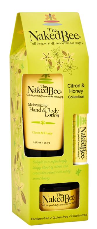 The Naked Bee, Citron & Honey Gift Collection