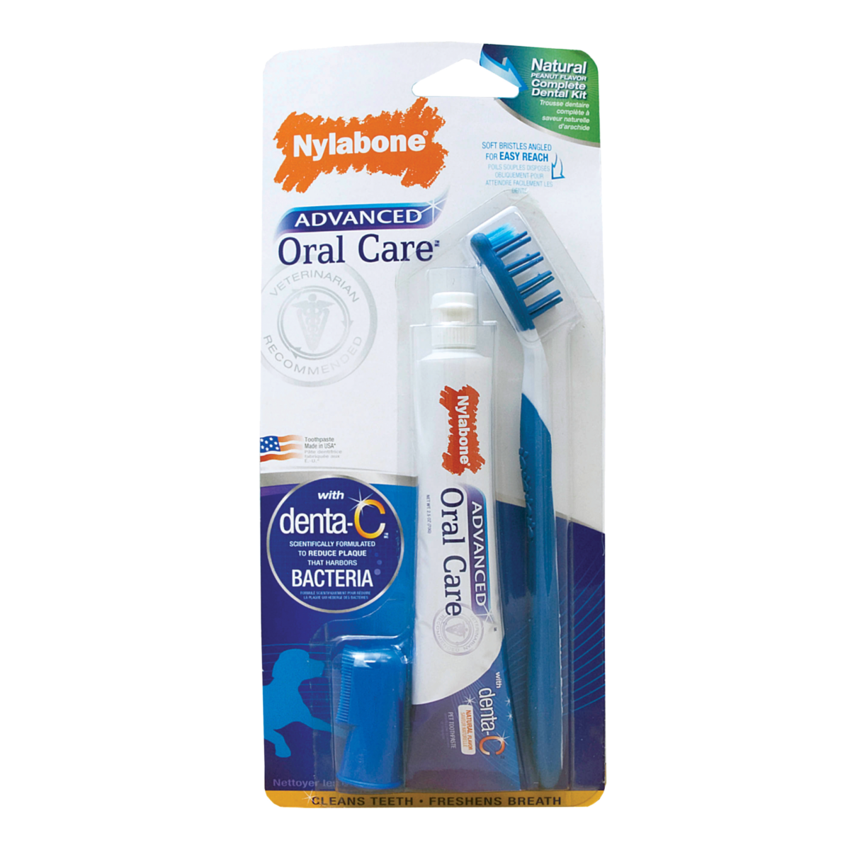 Photo 1 of Nylabone Advanced Oral Care Natural Dog Dental Kit