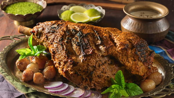 Indian Spiced Roast Leg of Lamb | Lamb Raan | Mrs Balbir Singh