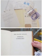 Mrs Balbir Singh Cookbook Returned to Library after 53 Years