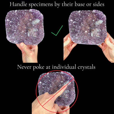 How to Handle Delicate Crystal Specimens