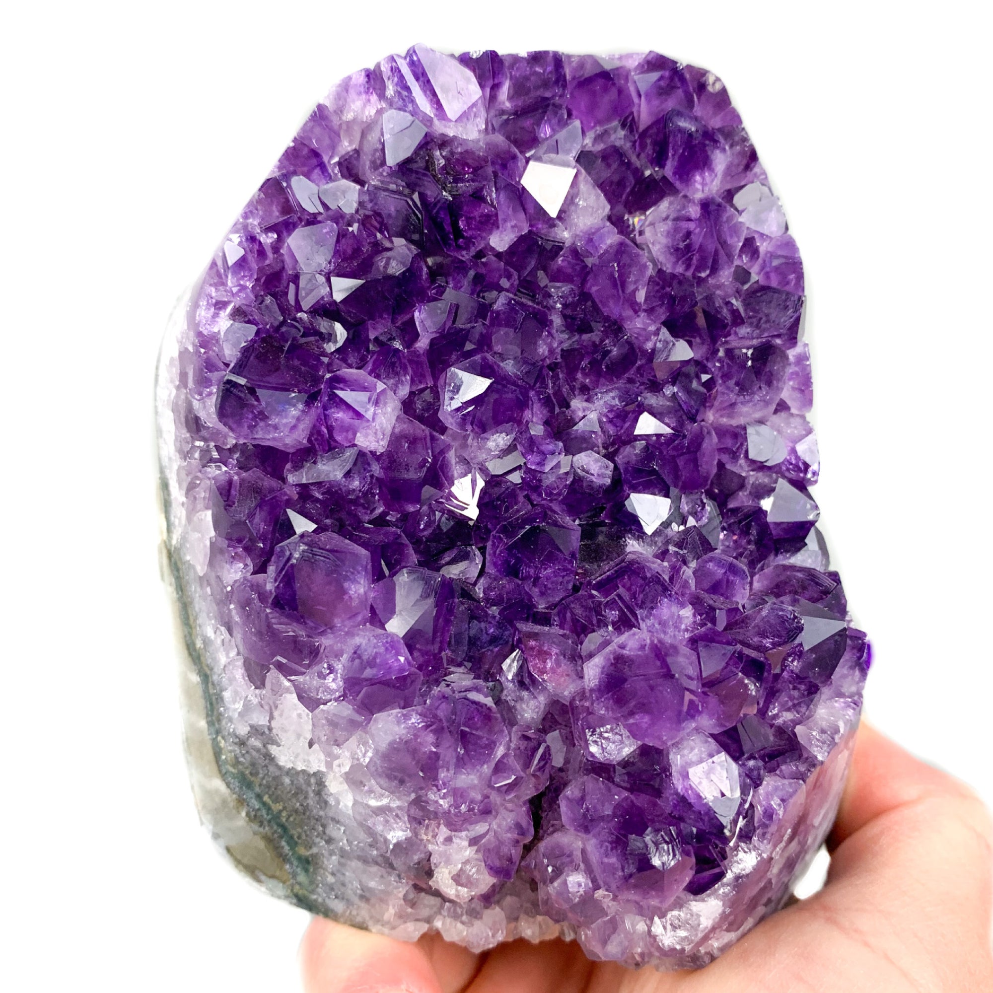 Purple Amethyst Crystal Geode