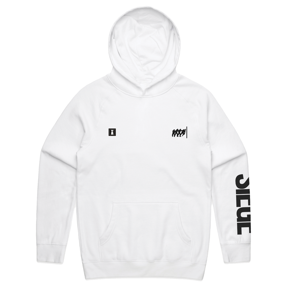 Rainbow Six Siege Defender Pullover Hoodie White We Are Nations Inc