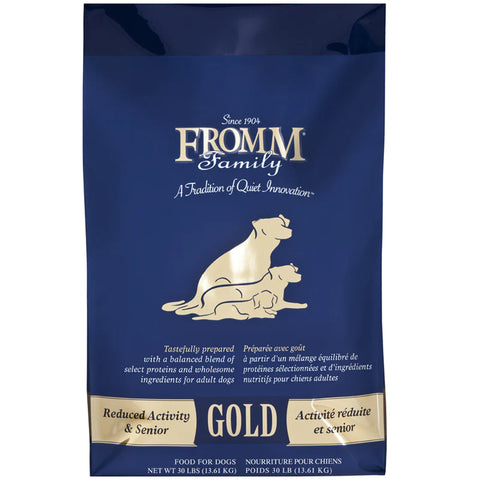 FROMM Reduced Activity & Senior Gold Food for Dogs