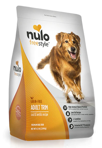 Nulo Freestyle Grain Free Adult Trim Cod and Lentils Dog Food