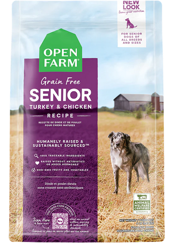 Open Farm Grain Free Senior Dry Dog Food