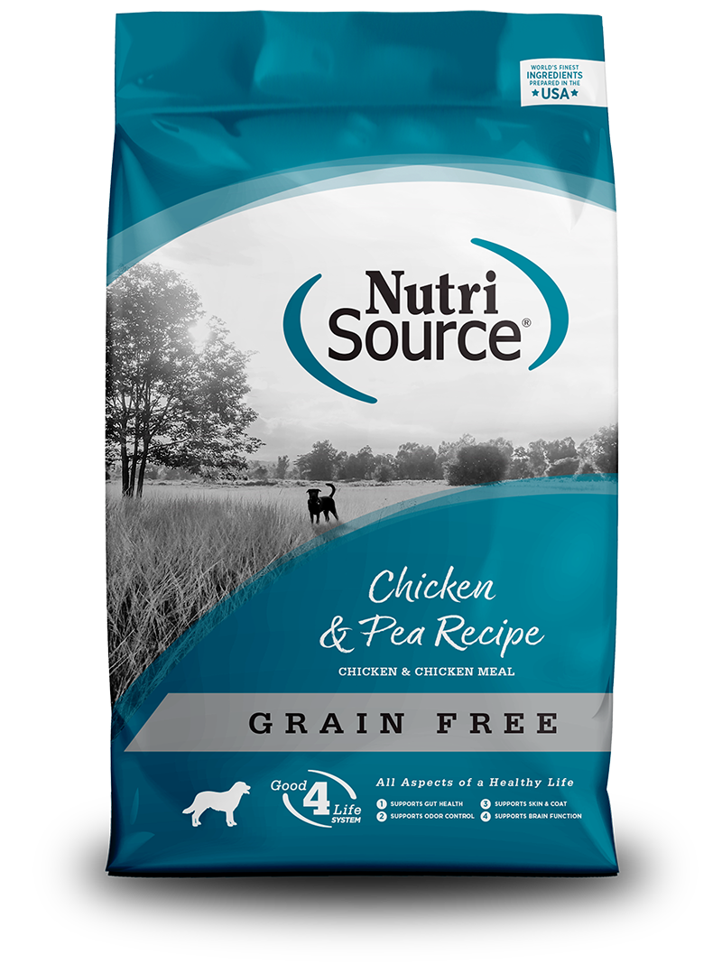 nutrisource dog food chicken and pea