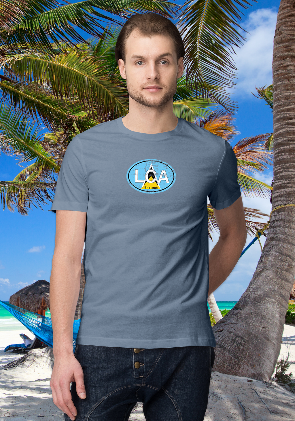 St Lucia Men's Classic T-Shirt Souvenirs – My Destination Location