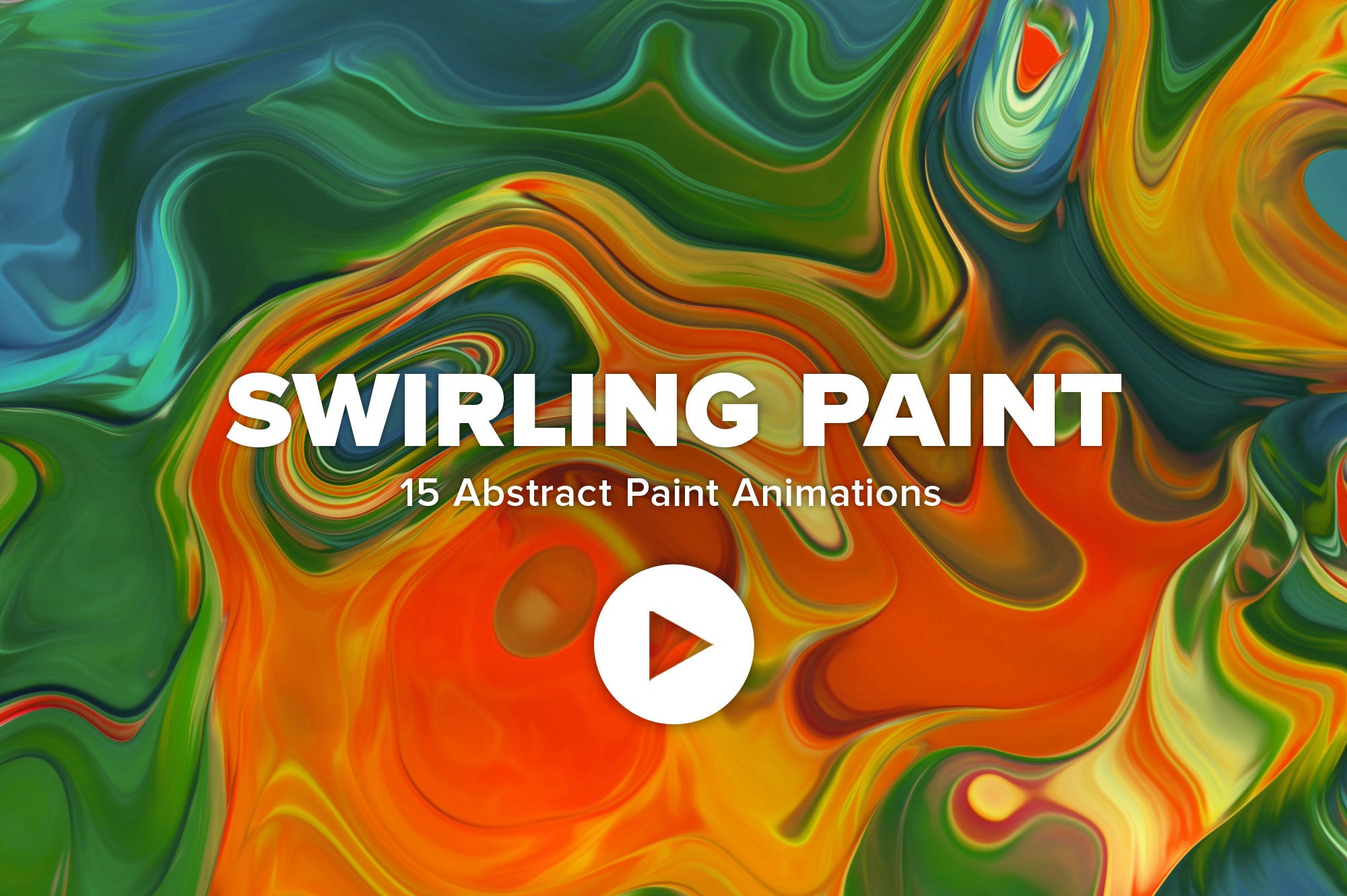 Swirling Paint Vibrant Paint Animations Chroma Supply