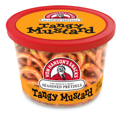 Tangy Mustard Flavored Pretzels