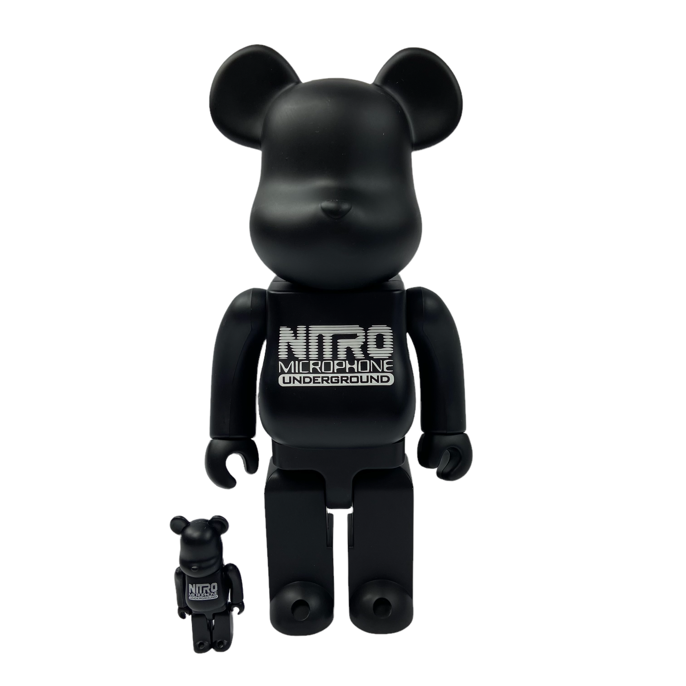 2007 Bearbrick X Nitro Microphones 400% & 100%