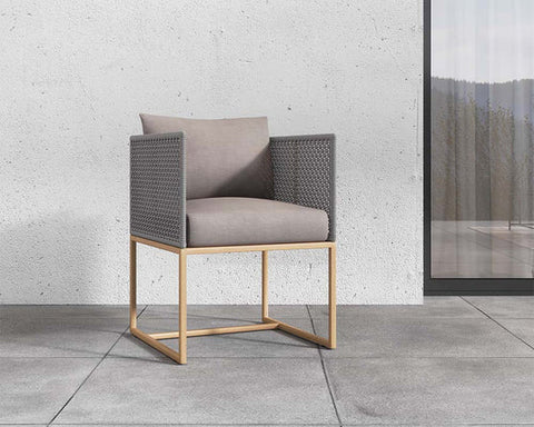 Sunpan Crete Dining Armchair