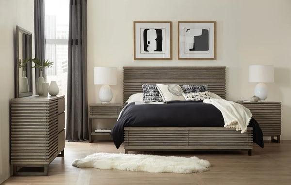 Hooker Furniture Bedroom Annex Panel Bed Queen