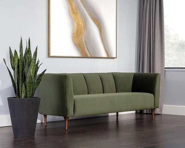 Sunpan Magnolia Sofa - Evergreen