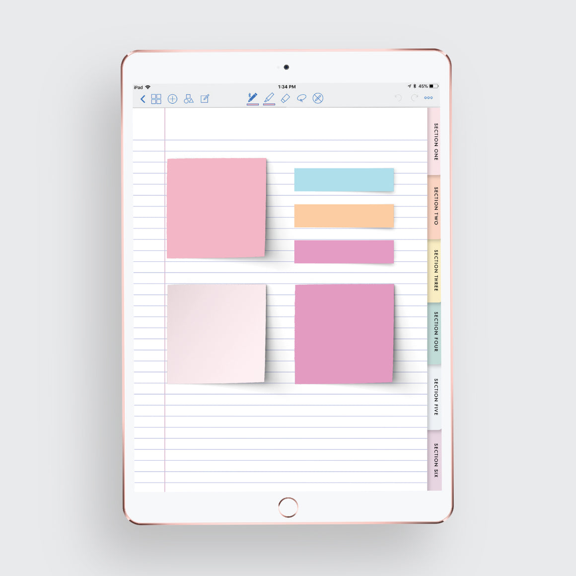 digital sticky notes