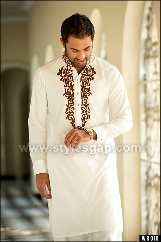 Latest Men Wedding Dresses Mehndi Barat 