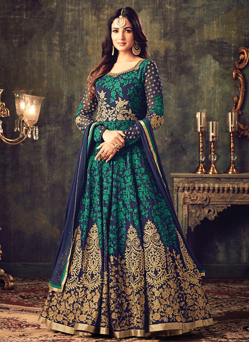 latest indian gown design 2018