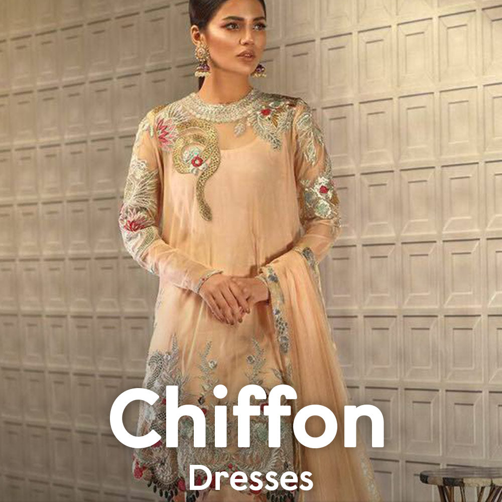 pakistani chiffon embroidered suits