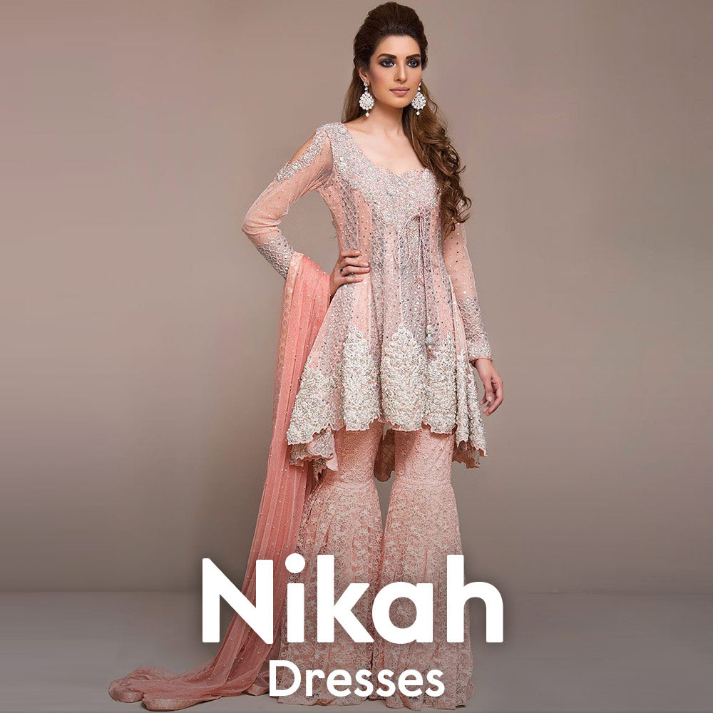 nikah dresses simple