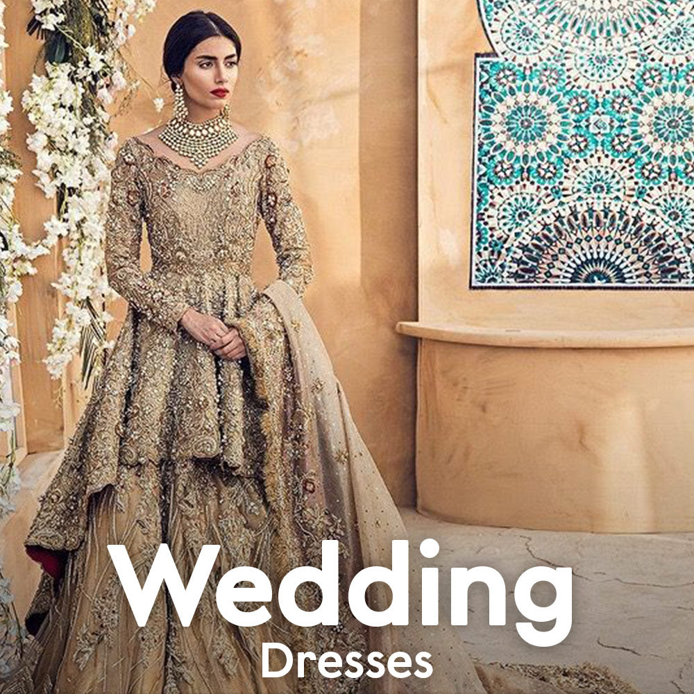 pakistani fancy dresses for weddings