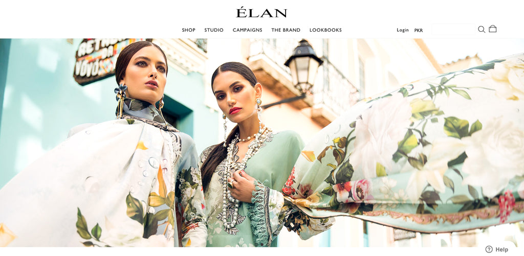 Elan Lawn Online Shopping in Pakistan