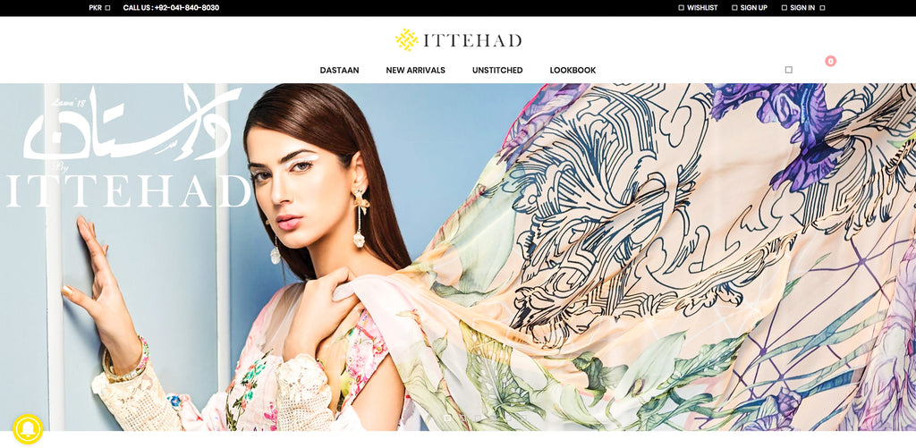 Ittehad Lawn Online Shopping in Pakistan