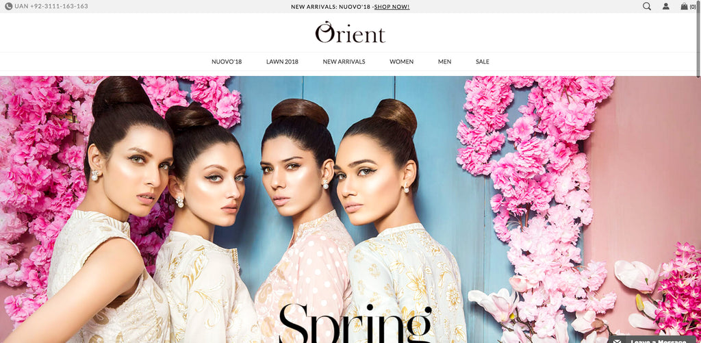 Orient Textile Lawn Online Shopping in Pakistan