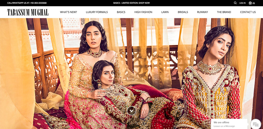 Tabassum Mughal Lawn Online Shopping in Pakistan