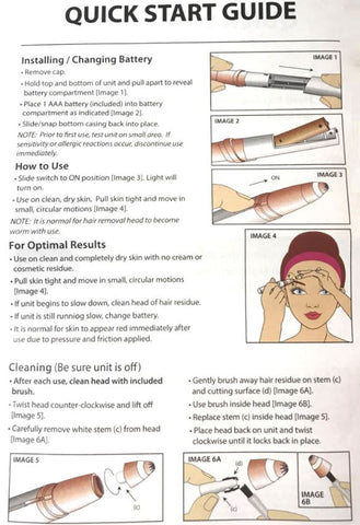 manual eyebrow trimmer