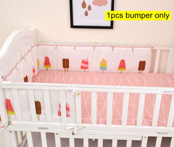 Safe Multi Design Crib Bumper For Baby Cot Smartonlineshoppers