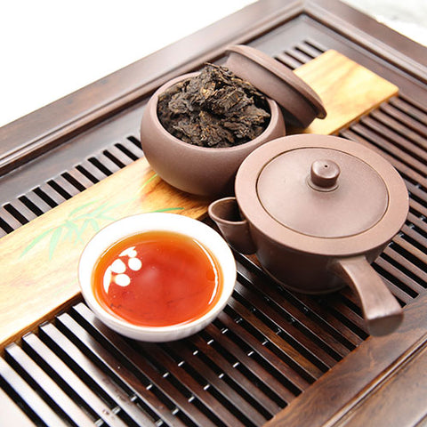 fermented pu erh tea 