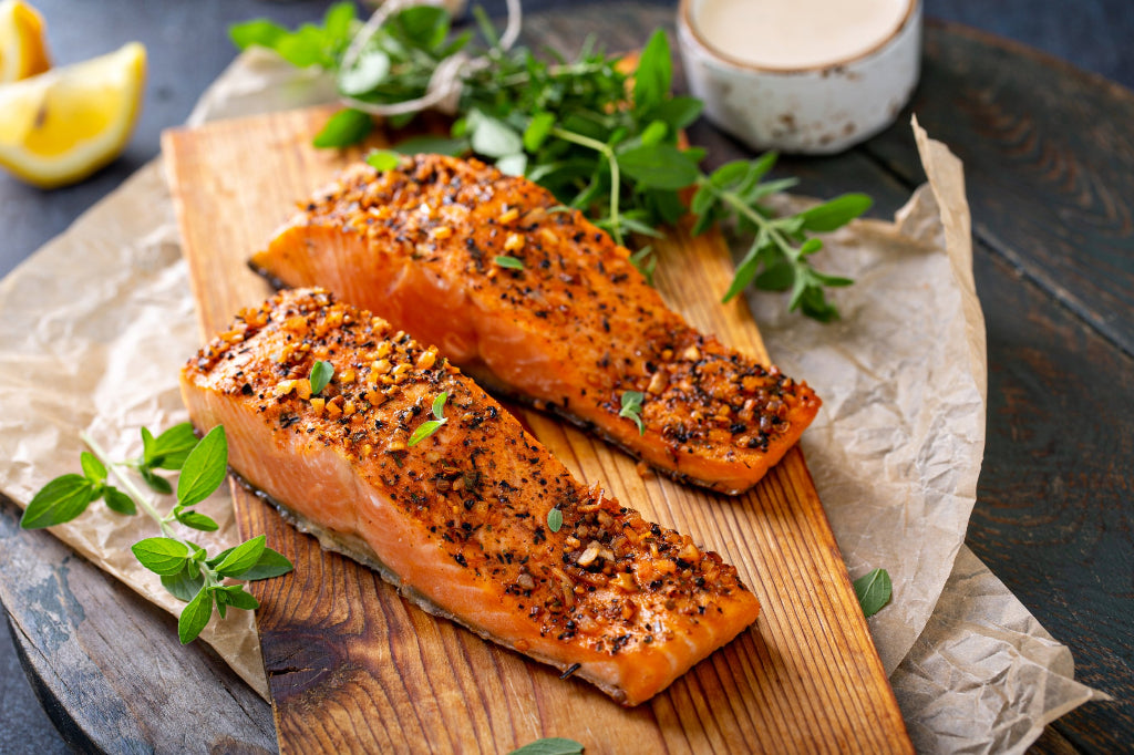 Blackened Salmon Grilled