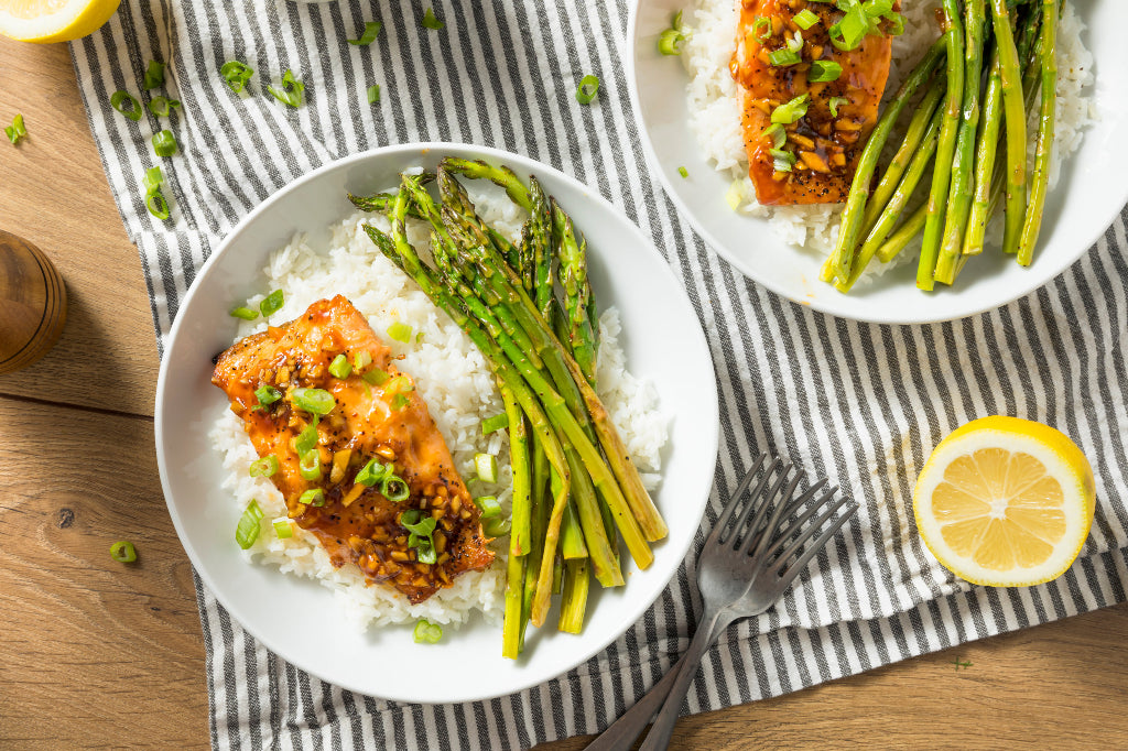 bbq teriyaki salmon