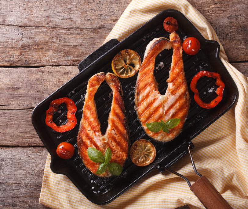 Seared Sockeye Steaks