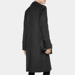 michael kors long wool coat