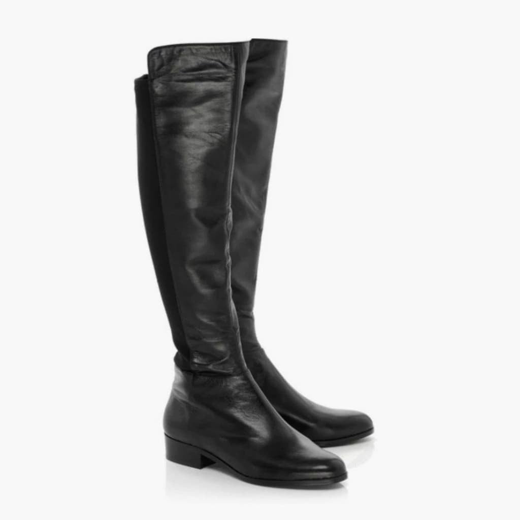 Michael Kors Bromley Leather Knee Boots – CHIC Kuwait Luxury Outlet