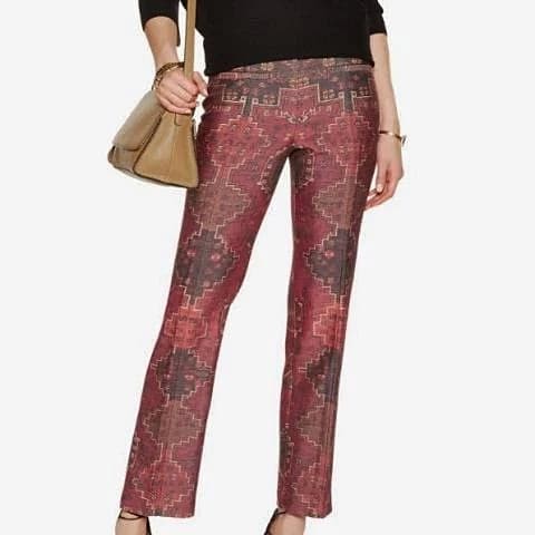 Tory Burch Printed Silk Straight Leg Pants – CHIC Kuwait Luxury Outlet