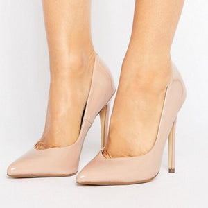 patent blush heels