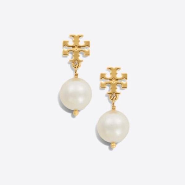 Tory Burch Pearl Drop Earrings – CHIC Kuwait Luxury Outlet