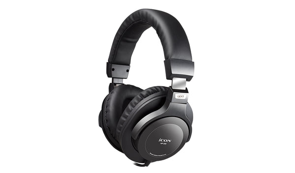 ICON Pro Audio HP-200 Closed-Black Studio Headphones | Station Vibration