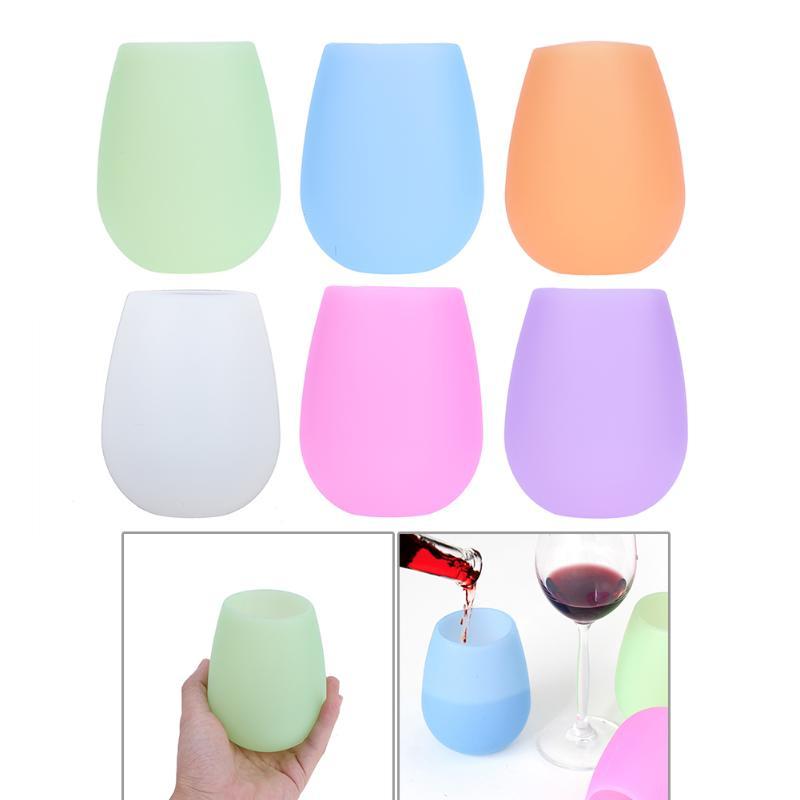 silicone wine glasses