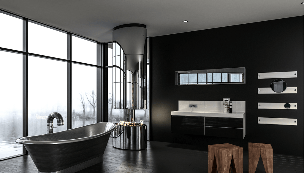 Black Master Bathrooms Can Be Magical