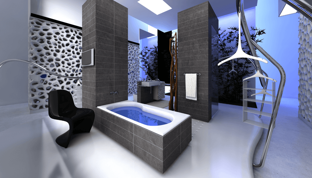 Purple Can Transform A Master Bath Into a Magical Experience