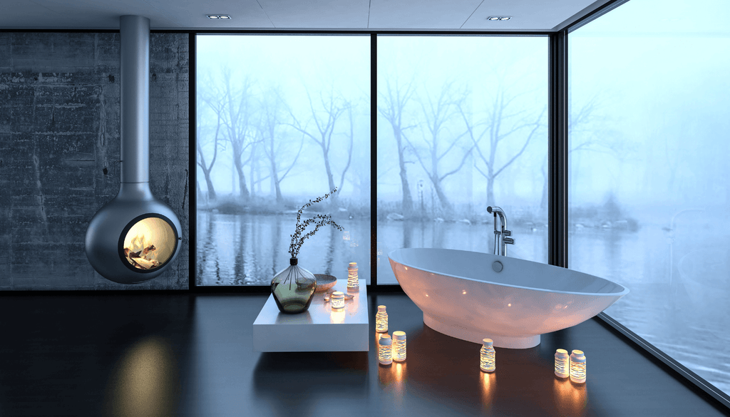 Using Lighting to Create a Magical Master Bathroom