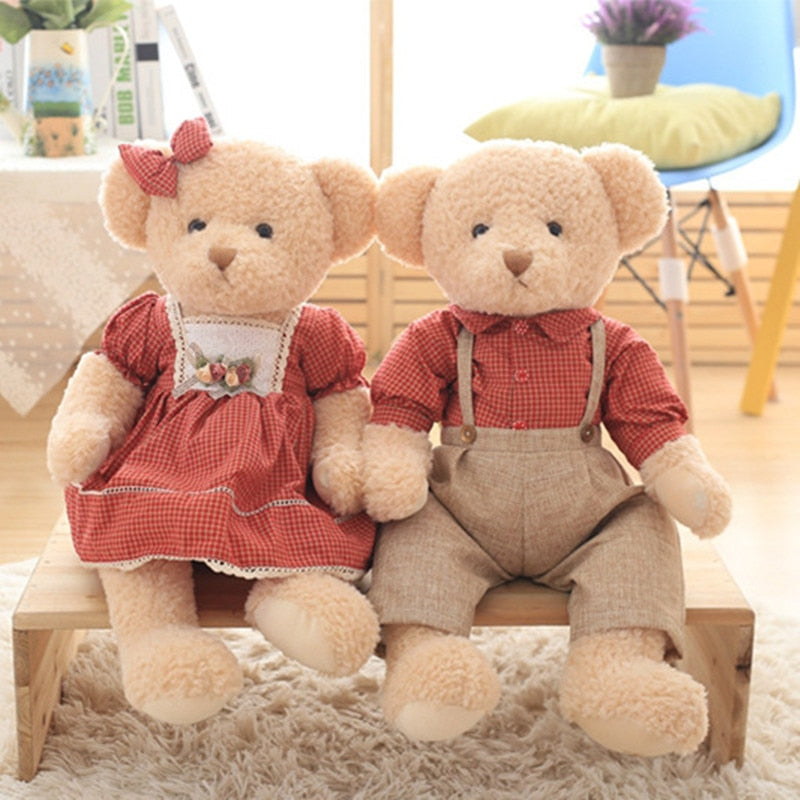 cute couple teddy bear