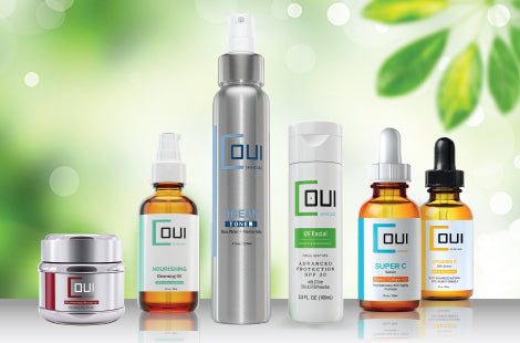 COUI skincare product line