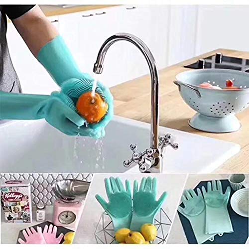 vegetable scrubber gloves