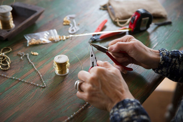 hand crafted jewelry making