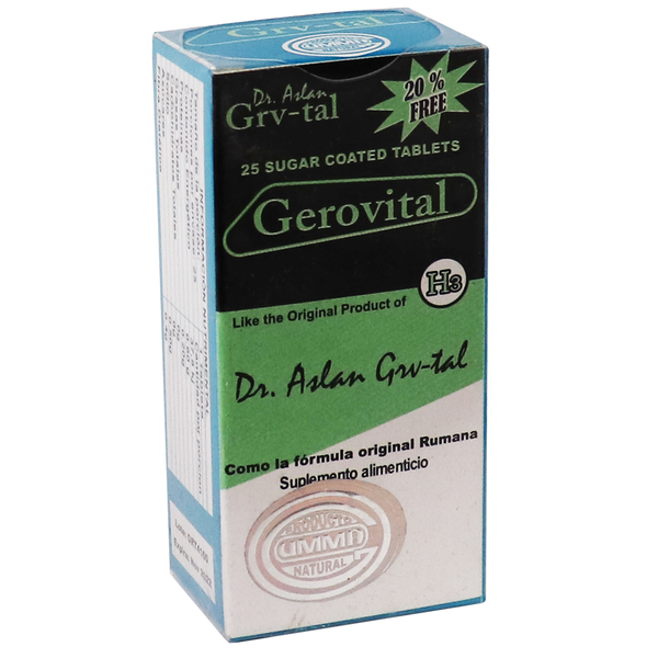 GRAG. GEROVITAL C/25+20%GRATIS AHORA GRVT